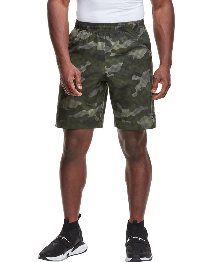 Champion Herre Shorts Camo - Sport Print - Danmark MUY-497215